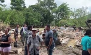 El rio ocasionó avalancha que devastó el corregimiento de Vanegas, en Lebrija