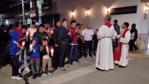 🕯️ Procesión de los hombres en Zapatoca