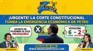 🧾 Corte tumba emergencia económica de Petro